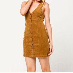 O'NEILL Juniors Ridgemont Corduroy Dress Jumper sz S